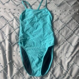 Jolyn Brandon2 Hawaii Blue one piece training swimsuit